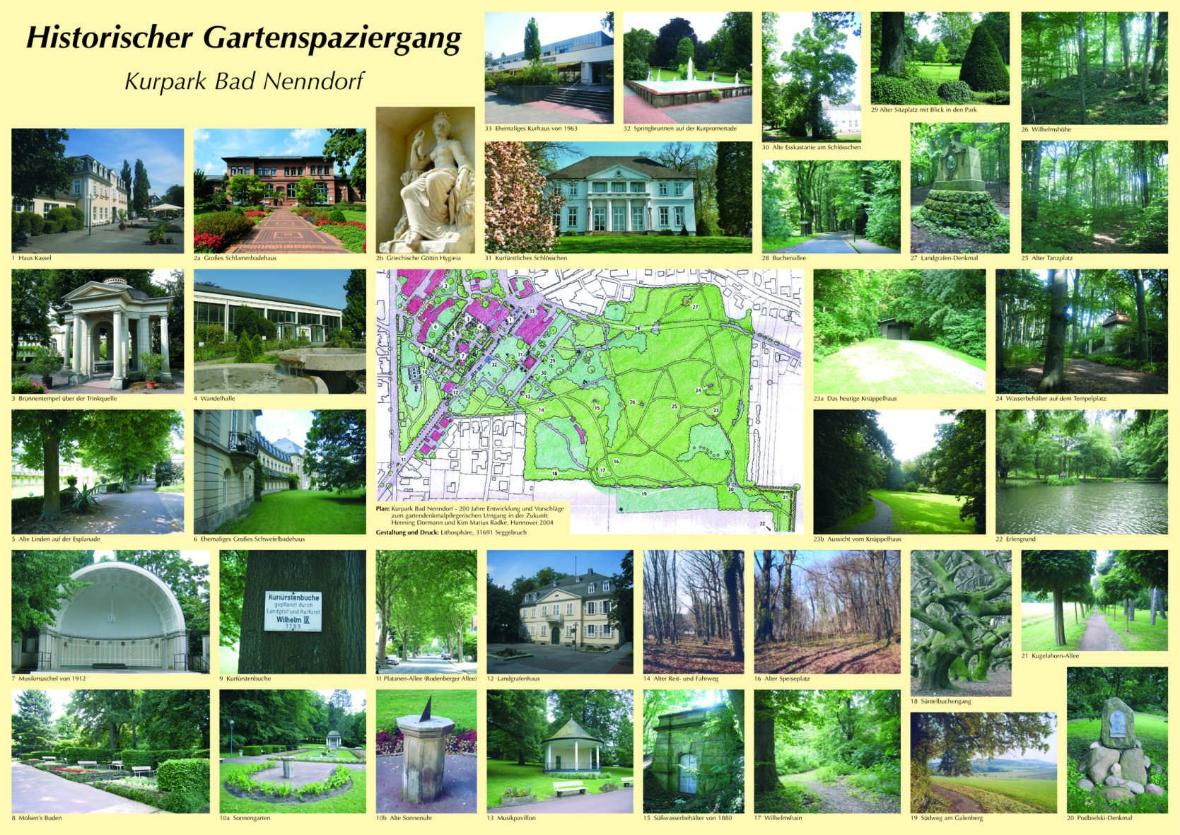 Historischer Gartenspaziergang Kurpark Bad Nenndorf