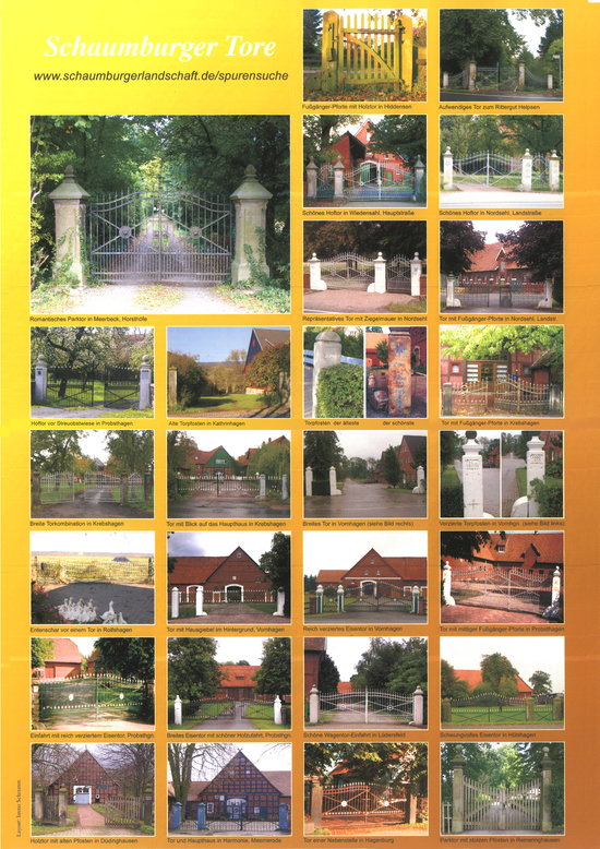 Poster Schaumburger Tore