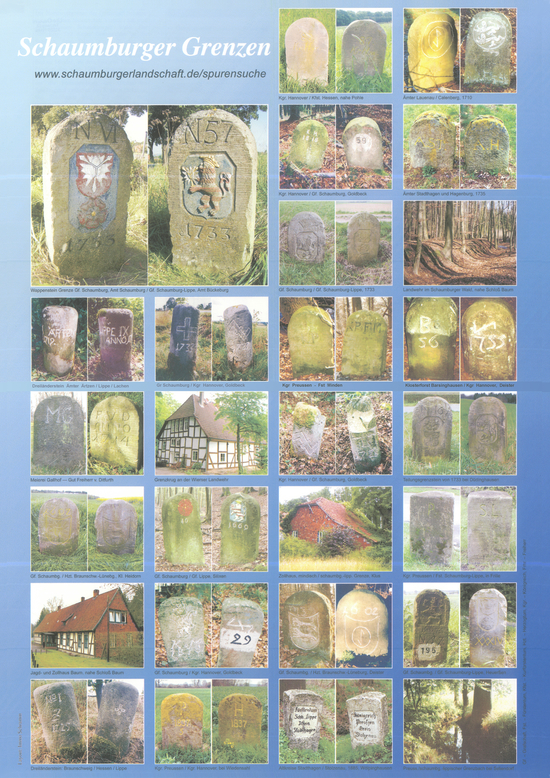 Poster Schaumburger Grenzen